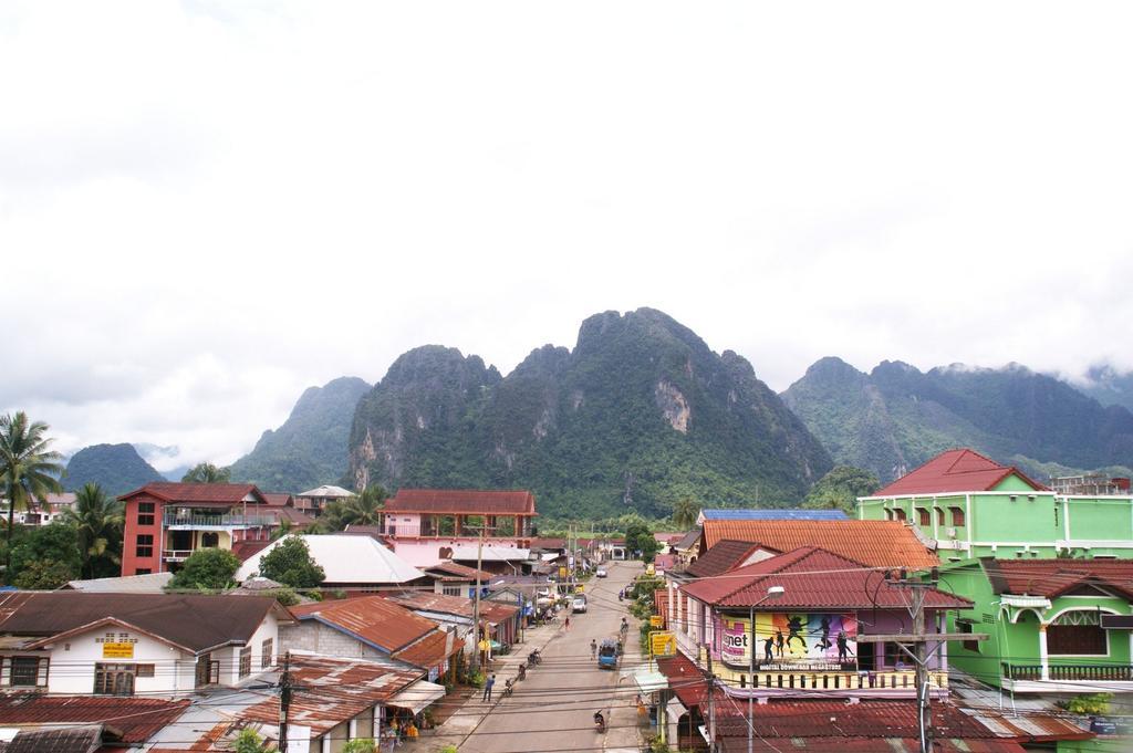Malany Villa 1 Vang Vieng Cameră foto